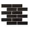 Andova Tiles SAMPLE-Daazen Borealis 2 in. x 6 in. Glass Mosaic Wall Tile SAM-ANDDAA969 - alternate 3